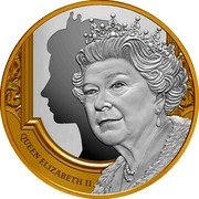 Niue One Dollar Queen Elizabeth II (three portraits) 2022 Proof EIIR coin reverse Niue One Dollar Queen Elizabeth II (three portraits) 2022 Proof EIIR coin reverse