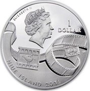 Niue 1 Dollar (The Flintstones) ELIZABETH II 1 DOLLAR NIUE ISLAND 2014 coin obverse Niue 1 Dollar (The Flintstones) ELIZABETH II 1 DOLLAR NIUE ISLAND 2014 coin obverse