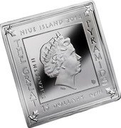 Niue 15 Dollars The Great Pyramids 2014  Proof NIUE ISLAND 2014 THE GREAT PYRAMIDS ELIZABETH II IRB 15 DOLLARS AG 999 coin obverse Niue 15 Dollars The Great Pyramids 2014  Proof NIUE ISLAND 2014 THE GREAT PYRAMIDS ELIZABETH II IRB 15 DOLLARS AG 999 coin obverse