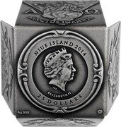 Niue 25 Dollars Saint John Paul II 2014 Antique Finish NIUE ISLAND 2014 IRB ELIZABETH II 25 DOLLARS AG999 OMNIA NUDA ET APERTA SUNT ANTE OCULOS EIUS AΩSANCTUS IOANNESAΩSANCTUS MATTHAEUSAΩSANCTUS LUCASAΩSANCTUS MARCUS coin obverse Niue 25 Dollars Saint John Paul II 2014 Antique Finish NIUE ISLAND 2014 IRB ELIZABETH II 25 DOLLARS AG999 OMNIA NUDA ET APERTA SUNT ANTE OCULOS EIUS AΩSANCTUS IOANNESAΩSANCTUS MATTHAEUSAΩSANCTUS LUCASAΩSANCTUS MARCUS coin obverse