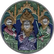 Niue 5 Dollars (Plaque with God The Father)  coin reverse Niue 5 Dollars (Plaque with God The Father)  coin reverse