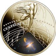 Niue 50 Cents (Centaurus A) CENTAURUS A coin reverse Niue 50 Cents (Centaurus A) CENTAURUS A coin reverse