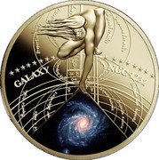Niue 50 Cents (Galaxy NGC 1232) GALAXY NGC 1232 coin reverse Niue 50 Cents (Galaxy NGC 1232) GALAXY NGC 1232 coin reverse