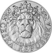 Niue 80 Dollars (Czech Lion) 1000 G AG 999 ČESKÁ REPUBLIKA coin reverse Niue 80 Dollars (Czech Lion) 1000 G AG 999 ČESKÁ REPUBLIKA coin reverse