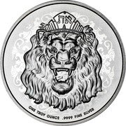 Niue Two Dollars Roaring Lion 2022  Bullion. ALL YOUR WORDS ARE TRUE on reverse תא ONE TROY OUNCE .9999 FINE SILVER coin reverse Niue Two Dollars Roaring Lion 2022  Bullion. ALL YOUR WORDS ARE TRUE on reverse תא ONE TROY OUNCE .9999 FINE SILVER coin reverse