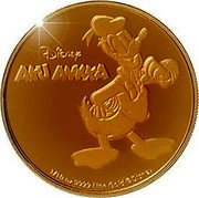 Niue 10 Dollars Aku Ankka 2021  Proof DISNEY AKU ANKKA 1/10 OZ 9999 FINE GOLD © DISNEY coin reverse Niue 10 Dollars Aku Ankka 2021  Proof DISNEY AKU ANKKA 1/10 OZ 9999 FINE GOLD © DISNEY coin reverse