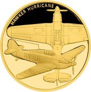 Niue 10 Dollars (Hawker Hurricane) HAWKER HURRICANE NN J coin reverse Niue 10 Dollars (Hawker Hurricane) HAWKER HURRICANE NN J coin reverse