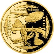 Niue 10 Dollars (The conquest of the North Pole) DOBÝVÁNÍ SEVERNÍHO PÓLU LC coin reverse Niue 10 Dollars (The conquest of the North Pole) DOBÝVÁNÍ SEVERNÍHO PÓLU LC coin reverse