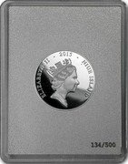 Niue 10 Dollars (Vincent Van Gogh) ELIZABETH II 2015 NIUE ISLAND 10 DOLLARS coin obverse