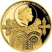 Niue 100 Dollars St. Ludmila and St. Wenceslas 2021 ♛Cᴍ SVATÁ LUDMILA SVATÝ VÁCLAV coin reverse Niue 100 Dollars St. Ludmila and St. Wenceslas 2021 ♛Cᴍ SVATÁ LUDMILA SVATÝ VÁCLAV coin reverse