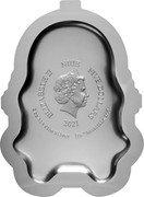 Niue Five Dollars Clone Trooper Helmet 2021  Proof ELIZABETH II NIUE FIVE DOLLARS IRB 2021 2 OZ 999 FINE SILVER © & TM LUCASFILM LTD coin obverse Niue Five Dollars Clone Trooper Helmet 2021  Proof ELIZABETH II NIUE FIVE DOLLARS IRB 2021 2 OZ 999 FINE SILVER © & TM LUCASFILM LTD coin obverse