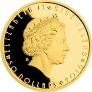 Niue 50 Dollars (Helen of Troy) ELIZABETH II NIUE ISLAND CM 50 DOLLARS 2016 coin obverse