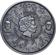 Niue 7 Dollars (Epidaurus) 7 DOLLARS IRB ELIZABETH II NIUE 2016 AG 999 coin obverse Niue 7 Dollars (Epidaurus) 7 DOLLARS IRB ELIZABETH II NIUE 2016 AG 999 coin obverse