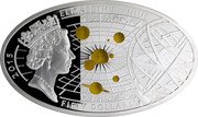 Niue Fifty Dollars (Copernicus) 2015 ELIZABETH II NIUE FIFTY DOLLARS coin obverse Niue Fifty Dollars (Copernicus) 2015 ELIZABETH II NIUE FIFTY DOLLARS coin obverse