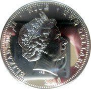 Niue Two Dollars (Queen's 90th Birthday) ELIZABETH II NIUE TWO DOLLARS IRB 2016 coin obverse Niue Two Dollars (Queen's 90th Birthday) ELIZABETH II NIUE TWO DOLLARS IRB 2016 coin obverse