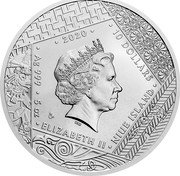 Niue 10 Dollars (Re) 2020 10 DOLLARS IRB CM AG 999 5 OZ ELIZABETH II NIUE ISLAND coin obverse