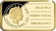Niue 2 Dollars 50 Cents Maple Leaf 2021  Proof ELIZABETH II NIUE IRB 2 DOLLARS 50 CENTS 2021 SOLID GOLD WEIGHT 1/100 OZ FINE GOLD 999.9 coin obverse