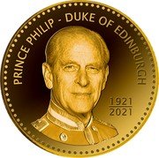 Niue 2 Dollars 50 Cents (Prince Philip) PRINCE PHILIP - DUKE OF EDINBURGH 1921 2021 coin reverse