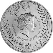 Niue 25 Dollars (Czech Lion - Elizabeth II) 10 OZ AG 999 ELIZABETH II NIUE ISLAND 25 DOLLARS 2021 CM IRB coin obverse Niue 25 Dollars (Czech Lion - Elizabeth II) 10 OZ AG 999 ELIZABETH II NIUE ISLAND 25 DOLLARS 2021 CM IRB coin obverse