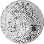 Niue 25 Dollars (Czech Lion - Elizabeth II) ČESKÁ REPUBLIKA coin reverse Niue 25 Dollars (Czech Lion - Elizabeth II) ČESKÁ REPUBLIKA coin reverse
