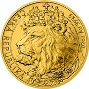 Niue 25 Dollars (Elizabeth II Czech Lion) ČESKÁ REPUBLIKA 1/2 OZ AU 999.9 coin reverse Niue 25 Dollars (Elizabeth II Czech Lion) ČESKÁ REPUBLIKA 1/2 OZ AU 999.9 coin reverse