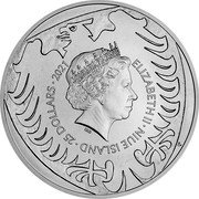 Niue 25 Dollars (Queen Elizabeth II Czech Lion) ELIZABETH II NIUE ISLAND 25 DOLLARS 2021 CM IRB coin obverse Niue 25 Dollars (Queen Elizabeth II Czech Lion) ELIZABETH II NIUE ISLAND 25 DOLLARS 2021 CM IRB coin obverse