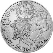 Niue 400 Dollars King Charles IV. Emperor and Diplomat 2021 ♛Cm CÍSAŘ A DIPLOMAT KAREL IV. coin reverse Niue 400 Dollars King Charles IV. Emperor and Diplomat 2021 ♛Cm CÍSAŘ A DIPLOMAT KAREL IV. coin reverse