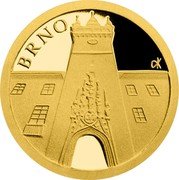 Niue 5 Dollars (Brno) BRNO coin reverse Niue 5 Dollars (Brno) BRNO coin reverse