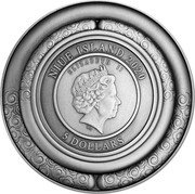 Niue 5 Dollars Monkey King vs. Erlang 2020 Antique Finish NIUE ISLAND 2020 ELIZABETH II IRB 5 DOLLARS coin obverse Niue 5 Dollars Monkey King vs. Erlang 2020 Antique Finish NIUE ISLAND 2020 ELIZABETH II IRB 5 DOLLARS coin obverse