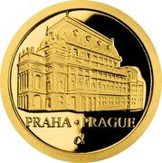 Niue 5 Dollars Prague. National Theatre 2018 CM Proof PRAHA PRAGUE coin reverse Niue 5 Dollars Prague. National Theatre 2018 CM Proof PRAHA PRAGUE coin reverse