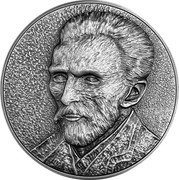 Niue 5 Dollars (Van Gogh) coin reverse Niue 5 Dollars (Van Gogh) coin reverse