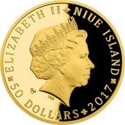 Niue 50 Dollars (Elisabeth of Austria) ELIZABETH II NIUE ISLAND CM IRB 50 DOLLARS 2017 coin obverse Niue 50 Dollars (Elisabeth of Austria) ELIZABETH II NIUE ISLAND CM IRB 50 DOLLARS 2017 coin obverse