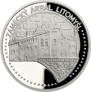 Niue 50 Dollars (Litomysl) ZÁMECKÝ AREÁL LITOMYŠL coin reverse