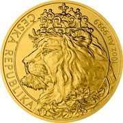 Niue 500 Dollars Czech Lion 2021 CM BU ČESKÁ REPUBLIKA 10 OZ AU 999.9 coin reverse Niue 500 Dollars Czech Lion 2021 CM BU ČESKÁ REPUBLIKA 10 OZ AU 999.9 coin reverse