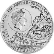 Niue 80 Dollars Karel Havlíček Borovský 2021 ♛Cᴍ NIUE ISLAND ELIZABETH II 80 DOLLARS AG 999 1000 G CM coin obverse Niue 80 Dollars Karel Havlíček Borovský 2021 ♛Cᴍ NIUE ISLAND ELIZABETH II 80 DOLLARS AG 999 1000 G CM coin obverse