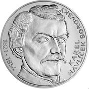 Niue 80 Dollars Karel Havlíček Borovský 2021 ♛Cᴍ KAREL HAVLÍČEK BOROVSKÝ. coin reverse Niue 80 Dollars Karel Havlíček Borovský 2021 ♛Cᴍ KAREL HAVLÍČEK BOROVSKÝ. coin reverse