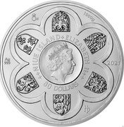 Niue 80 Dollars King Charles IV. Founder and Builder 2021 ♛Cm NIUE ISLAND ELIZABETH II 80 DOLLARS AG 999 1000G 2021 coin obverse Niue 80 Dollars King Charles IV. Founder and Builder 2021 ♛Cm NIUE ISLAND ELIZABETH II 80 DOLLARS AG 999 1000G 2021 coin obverse