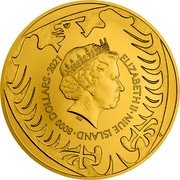 Niue 8000 Dollars Elizabeth II Czech Lion 2021 CM ELIZABETH II NIUE ISLAND 8000 DOLLARS 2021 CM IRB coin obverse Niue 8000 Dollars Elizabeth II Czech Lion 2021 CM ELIZABETH II NIUE ISLAND 8000 DOLLARS 2021 CM IRB coin obverse