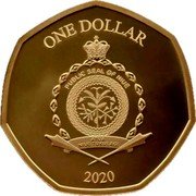 Niue One Dollar (COVID-19) ONE DOLLAR ATUA NIUE TUKULAGI 2020 coin obverse Niue One Dollar (COVID-19) ONE DOLLAR ATUA NIUE TUKULAGI 2020 coin obverse