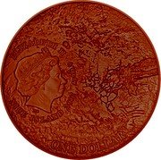 Niue One Dollar (Mars NWA 7397) ELIZABETH II IRB NIUE ISLAND 2017 AG 999 ONE DOLLAR coin obverse Niue One Dollar (Mars NWA 7397) ELIZABETH II IRB NIUE ISLAND 2017 AG 999 ONE DOLLAR coin obverse