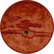 Niue One Dollar (Mars NWA 7397) SOLAR SYSTEM - MARS coin reverse Niue One Dollar (Mars NWA 7397) SOLAR SYSTEM - MARS coin reverse