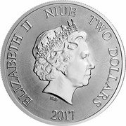 Niue Two Dollars (Giant Panda) ELIZABETH II NIUE TWO DOLLARS IRB 2017 coin obverse Niue Two Dollars (Giant Panda) ELIZABETH II NIUE TWO DOLLARS IRB 2017 coin obverse