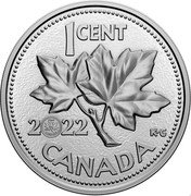 Canada 1 Cent 10th Anniversary of the Last Penny 2022 1 CENT CANADA 2022 KG coin reverse Canada 1 Cent 10th Anniversary of the Last Penny 2022 1 CENT CANADA 2022 KG coin reverse