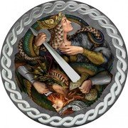 Niue One Dollar The Legend of the Nibelungs 2019  Proof  coin reverse Niue One Dollar The Legend of the Nibelungs 2019  Proof  coin reverse