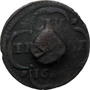 Netherlands 1 Duit (City Utrecht. Deventer Mark) CIV TRAIECT 1689 coin reverse Netherlands 1 Duit (City Utrecht. Deventer Mark) CIV TRAIECT 1689 coin reverse