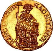 Netherlands 1 Gulden (Standing Female Figure) KM# Pn5 HAC NITIMVR HANC TVEMVR coin reverse Netherlands 1 Gulden (Standing Female Figure) KM# Pn5 HAC NITIMVR HANC TVEMVR coin reverse