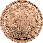 UK 1 Sovereign (Memorial) DIEU ET 2022 MON DROIT J.C coin reverse UK 1 Sovereign (Memorial) DIEU ET 2022 MON DROIT J.C coin reverse
