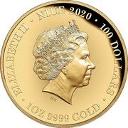 Niue 100 Dollars Tasmanian Devil 2020 TASMANIAN DEVIL coin reverse