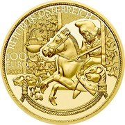 Austria 100 Euro (Gold of the Scythians) REPUBLIK ÖSTERREICH 100 EURO coin obverse Austria 100 Euro (Gold of the Scythians) REPUBLIK ÖSTERREICH 100 EURO coin obverse