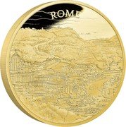 UK 1000 Pounds Rome 2022 Proof ROME coin reverse UK 1000 Pounds Rome 2022 Proof ROME coin reverse
